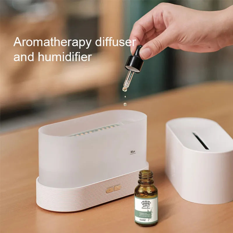 Aromatherapy RGB Flame Oil Diffuser