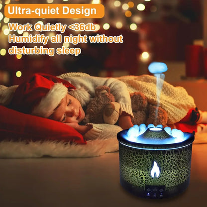 Volcano Flame Oil Aroma Diffuser