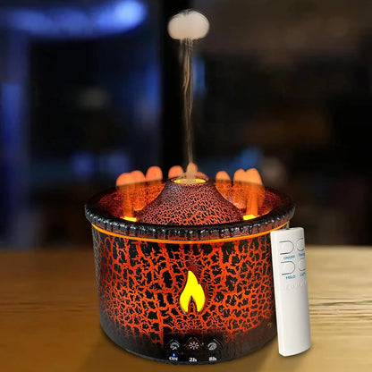 Volcano Flame Oil Aroma Diffuser