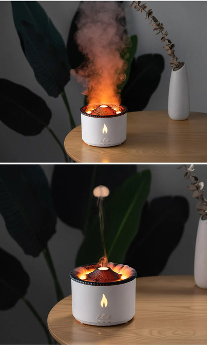 Volcano Flame Oil Aroma Diffuser