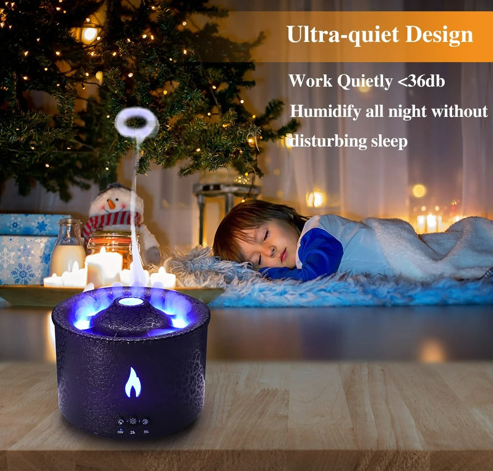 Volcano Flame Oil Aroma Diffuser